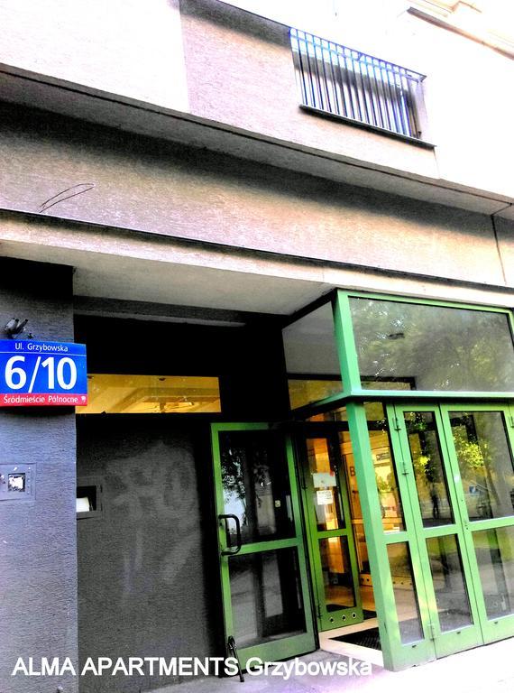 Alma Apartments Grzybowska Warszawa Eksteriør billede